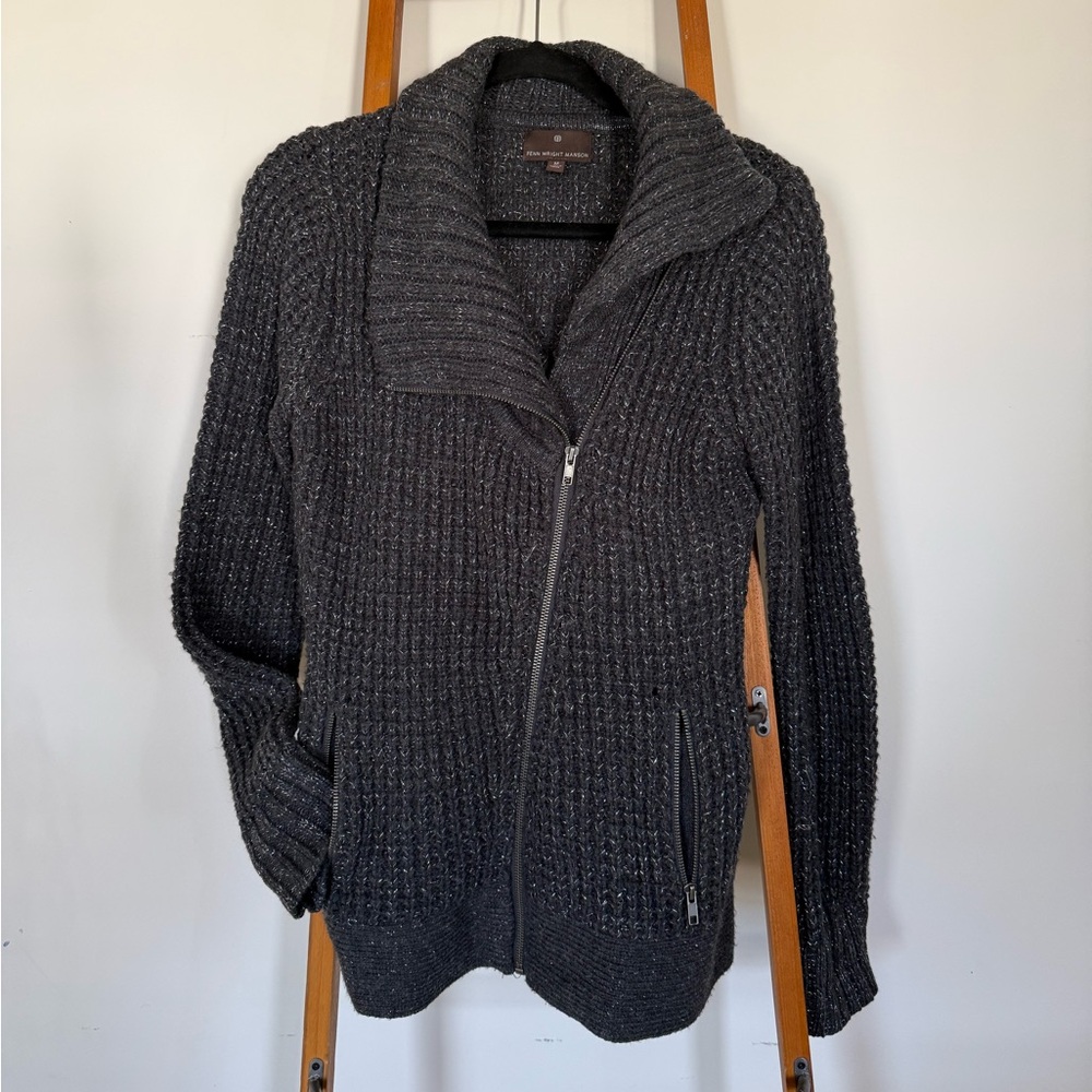 Fenn Wright Manson Metallic Knit Sweater